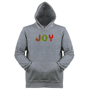 Jaket Hoodie Joy - Kaos Wanita V-neck by Co_mbro