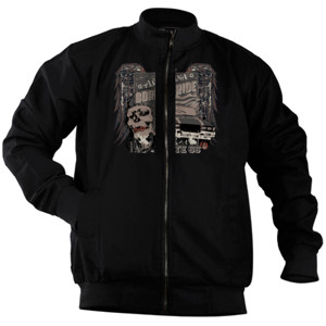 Jaket Bomber Born To Ride Route 66