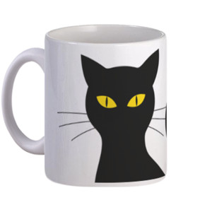 Mug Gelas Motif Kucing
