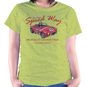 Kaos Car Speed Vintage