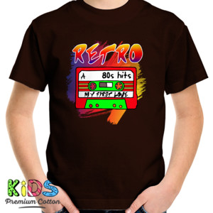 Kaos Kaos Custom Keren - Retro 80s My First Love