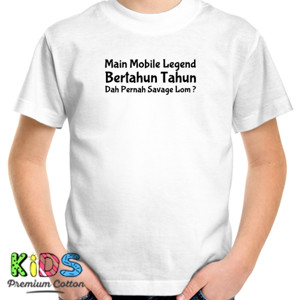 Kaos Main Mobile Legend Bertahun-tahun Pernah Savage ?