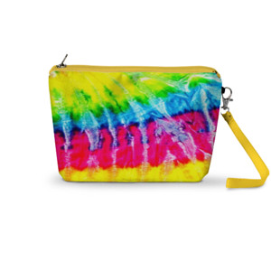 Pouch Trapesium Tie Dye Pelangi