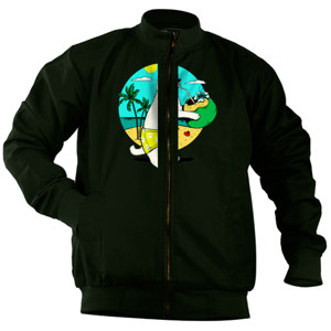 Jaket Bomber Kucing Berlibur