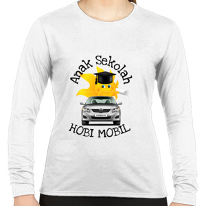 Kaos Anak sekolah hobi mobil