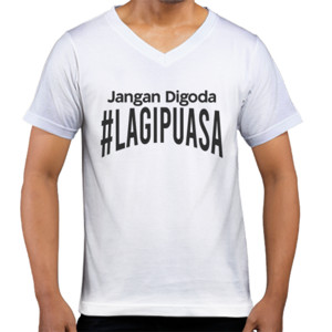 Kaos  Jangan Digoda Lagi Puasa