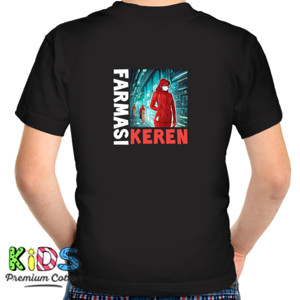 Kaos FARMASI APOTEKER CEWE GAMBAR BELAKANG