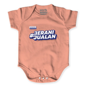 Baby Jumper Kaos Merah Berani Jualan