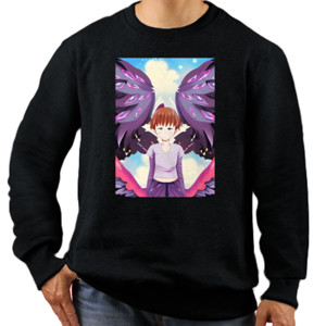 Jaket Sweater  ANIME WANITA BERSAYAP 