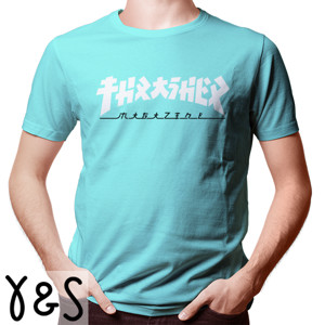 Kaos Thraser Magazine Band Unisex Pria Wanita T-Shirt