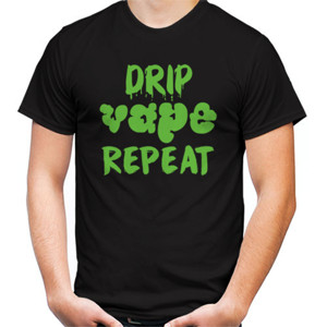 Kaos DRIP VAPE REPEAT