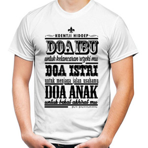 Kaos KAOS DOA IBU