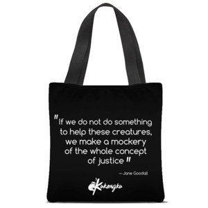 Tas Tote Fullprint Wildlife Justice