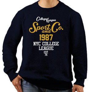 Jaket Sweater College League - Sport Co.  