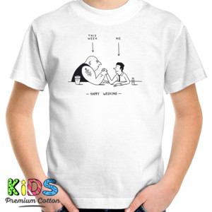 Kaos Clothudio - Happy Weekend Tees