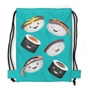 Tas Serut Fullprint Sushi Time