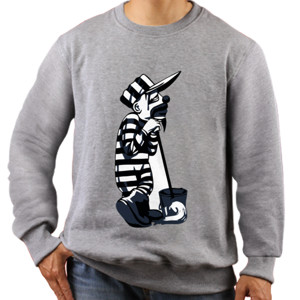 Jaket Sweater Clown prison