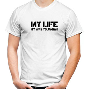 Kaos MY LIFE MY WAY TO JANNAH