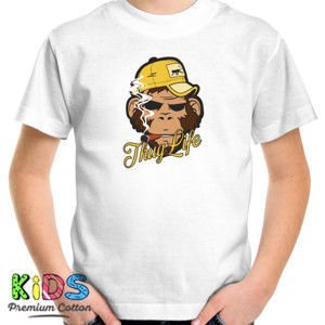 Kaos Thug Life Yellow Monkey