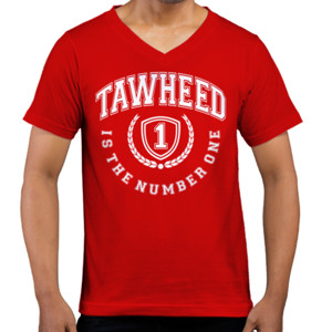 Kaos  TAWHEED IS NUMBER ONE WHITE 