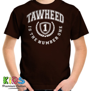 Kaos TAWHEED IS NUMBER ONE WHITE 