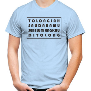 Kaos tolong saudaramu