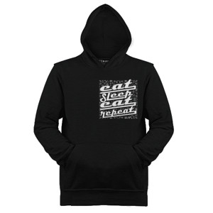 Jaket Hoodie EAT SLEEP EAT REPEAT