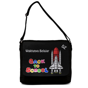 Tas Selempang Tas Sekolah Waktunya Belajar Back To School