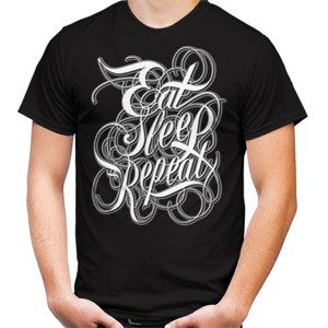 Kaos EAT SLEEP REPEAT 3