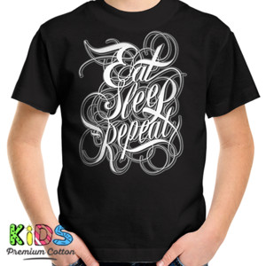 Kaos EAT SLEEP REPEAT 3