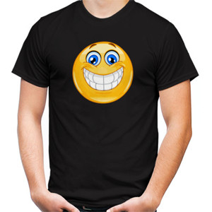 Kaos Baju Kaos Distro Emoticon Big smile