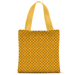 Tas Tote Fullprint Diamond pattern