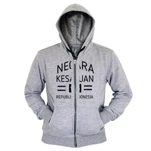 Hoodie Zipper NEGARA KESATUAN REPUBLIK INDONESIA 1945