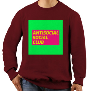 Jaket Sweater Antisocial 2 Hoodie KAYA30SW