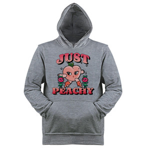 Jaket Hoodie Just Peachy Hoodie