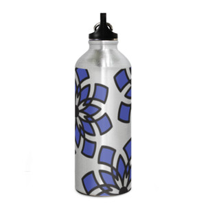 Botol Bunga Biru (Blue Flower)