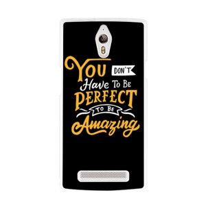 You Don't Have To Be Perfect To Be Amazing Casing HP