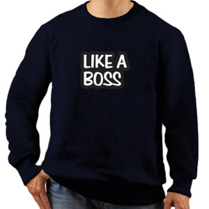 Jaket Sweater LIKE A BOSS