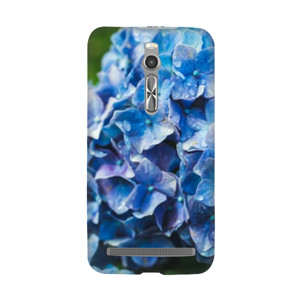 iphone 4/4s blue flower Casing HP