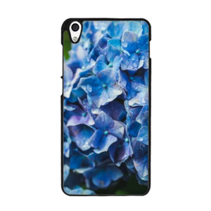 iphone 4/4s blue flower Casing HP