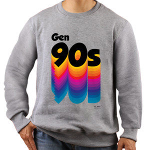 Jaket Sweater Kaos Wanita Gen 90 by Co_mbro