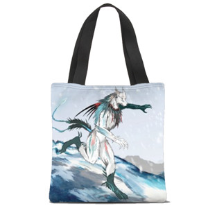 Tas Tote Fullprint Sahagalin Karlygash