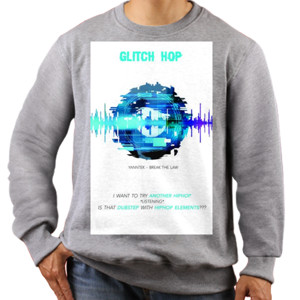 Jaket Sweater GLITCH HOP