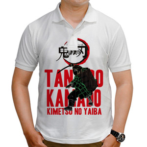 Kaos Polo Tanjiro Kamado  