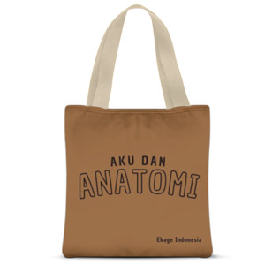 Tas Tote Fullprint Aku Anatomi
