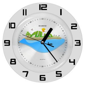 Jam Dinding IVB Pulau