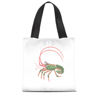 Tas Tote Fullprint Lobster King