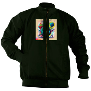 Jaket Bomber Kaos Microbiology 
