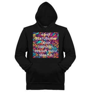 Jaket Hoodie Pinjam Dulu Seratus