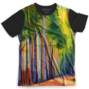 Kaos Fullprint Bamboo trees